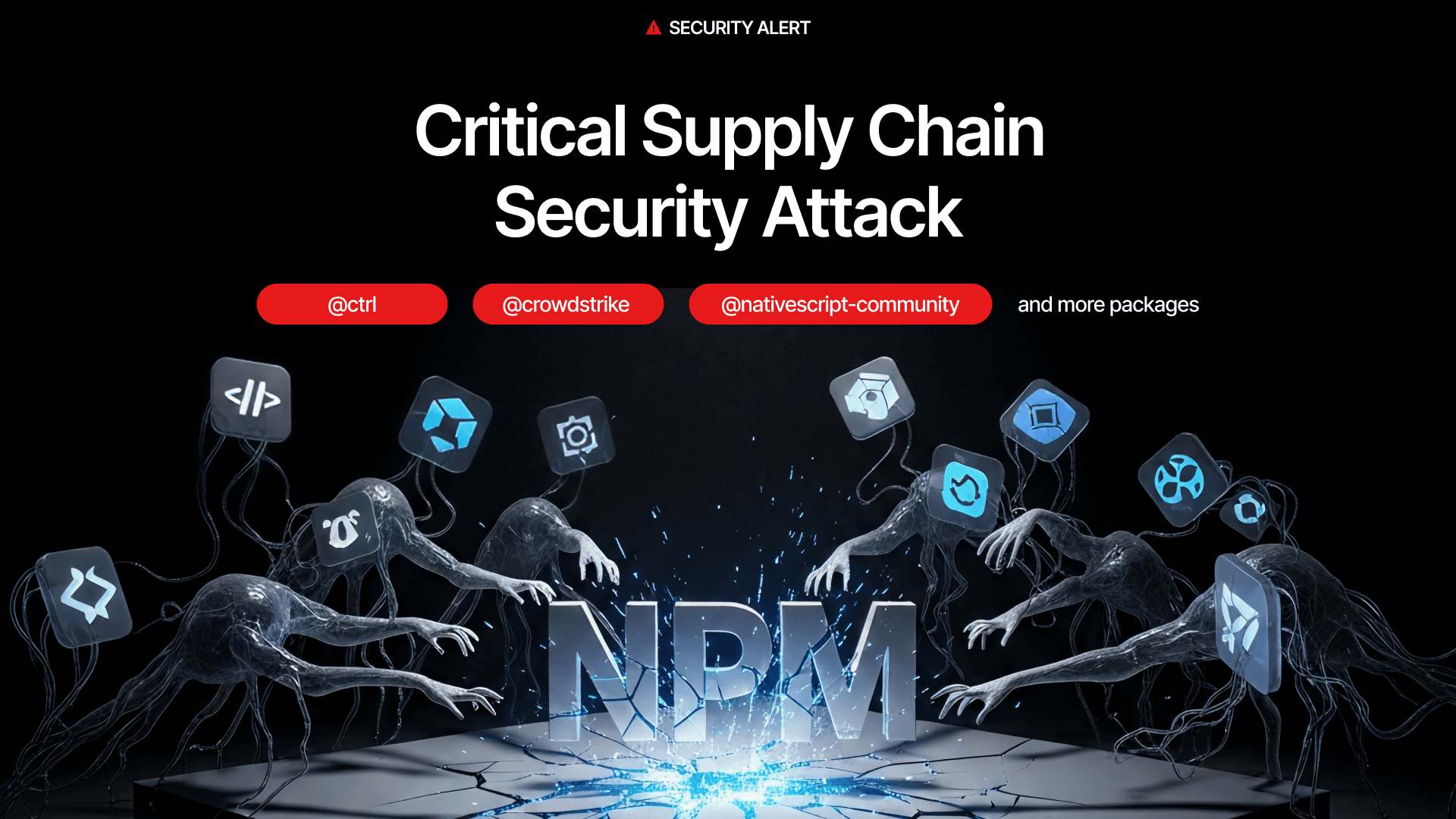 Supply Chain Attack on @ctrl/tinycolor and 180+ NPM Packages